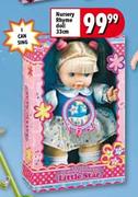 Nursery Rhyme Doll - 33cm