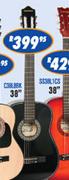 Sanchez Classical & Steel String Guitars-38"