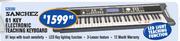 Sanchez 61 Key Electronic Teaching Keyboard-SZ6280