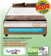 Slumberland Baroque Storage Base Set-137cm/152cm