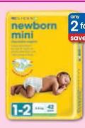 Clicks Value Pack Disposable Nappies Newborn Mini