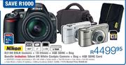 Nikon D3100 DSLR Camera + 18-55mm + 4GB SDHC + Bag Bundle