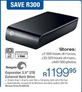 Expansion 3.5" 2TB External Hard Drive-Each