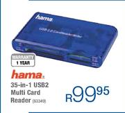 Hama 35-In-1 USB2 Multi Card Reader