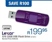 Lexar S70 32GB USB Flash Drive