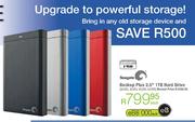Seagate Backup Plus 2.5" 1TB Hard Drive Each