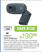 Logitech C270 Webcam