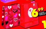 St. Valentine Medium Gift Bag Assorted-each
