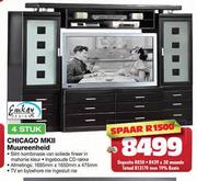 Chicago MKII 4 Stuk Muureenheid