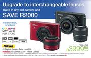 Nikon J1 Digital Camera Twin Lens Kit Each