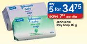 Johnson's Baby Soap-5x100g