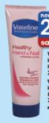 Vaseline Healthy Hand & Nail Cream-200ml Each