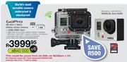 Gopro Hd Hero 3 Silver Edition Action Camera+32GB SDHC Card