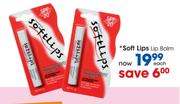 Soft Lips Lip Balm Each