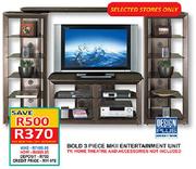 Bold 3 Piece MKII Entertainment Unit