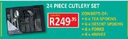 24 Piece Cutlery Set