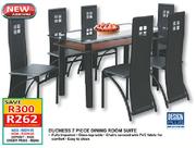 Duchess 7 Piece Dining Room Suite