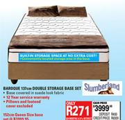 Baroque Double Storage Base Set-137cm