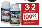 USN Phedra-Cut Theme Fast Acting XT-30 Capsules Per Pack