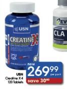 USN Creatine X 4-120 Tablets-Per Pack