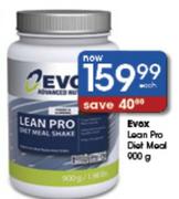 Evox Lean Pro Diet Meal-900g Each