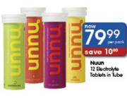 Nuun 12 Electrolyte Tablets In Tube-Per Pack