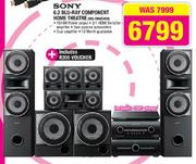 Sony 6.2 Blu-Ray Component Home Theatre(MG-DDW5400)