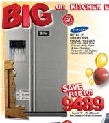 Samsung Metallic Side By Side Fridge Freezer (RSA1DTMG)-516L Each