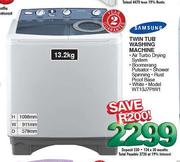 Samsung Twin Tub Washing Machine (WT13J7P1W1)-13.2kg