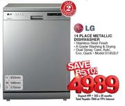 LG 14 Place Metallic Dishwasher(D1452LF)