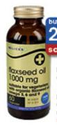 Clicks Gold Raxseed Oil 1000mg 60 Vegicaps-2's