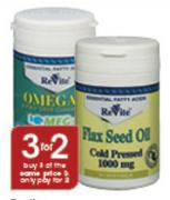 Flax Seed Oil 1000mg Softgels-90's