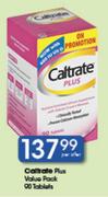 Caltrate Plus Value Pack Tablets-90's