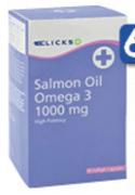 Clicks Salmon Oil Omega 3 Capsules-300's