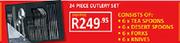24 Piece Cutlery Set