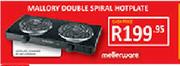 Mellerware Double Spiral Hotplate
