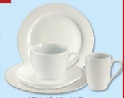 Clicks 4-Pack Porcelain Dinnerware Side Plates Or Mugs
