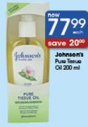 Johnson's Pure Tissue Oil-200Ml
