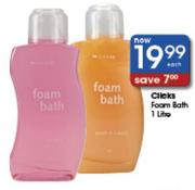 Clicks Foam Bath 1L-Each