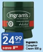 Ingram's Comphor Cream 500Gm