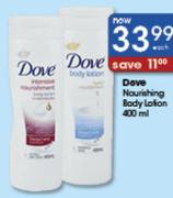 Dove Nourishing Body Lotion-400Ml