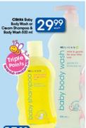 Clicks Baby Body Wash Or Cream Shampoo & Body Wash 500Ml-Each