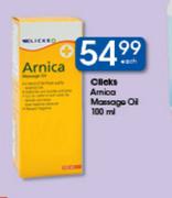 Clicks Arnica Massage Oil-100ml Each