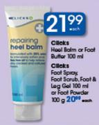 Clicks Heel Balm Or Foot Butter-100ml Each