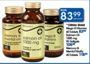 Clicks Gold Mega 8 Vitamis 60 Tablets-Per Pack