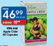 Vita Aid Apple Cider 60 Capsules-Per Pack