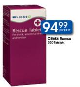 Clicks Rescue 300 Tablets-Per Pack