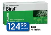 Biral 40 Tablets-Per Pack