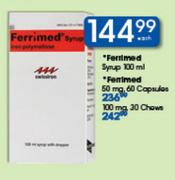 Ferrimed Syrup-100ml Each