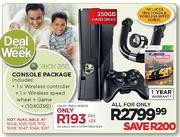 XBOX 360 Console Package